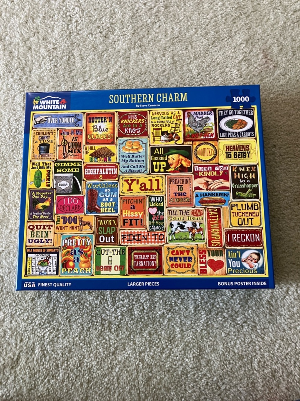 White Mountain Southern Charm Puzzle